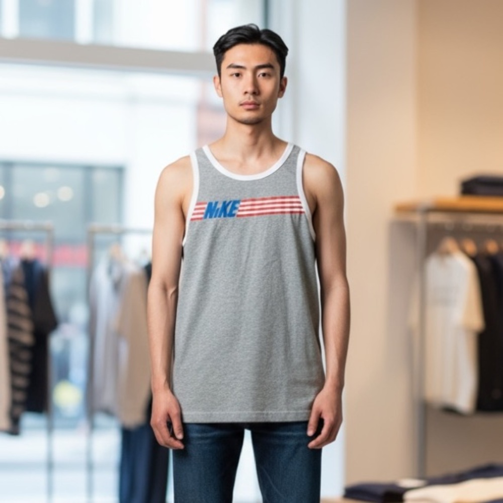 Nike tank XL- Flag- NWOT- Boys